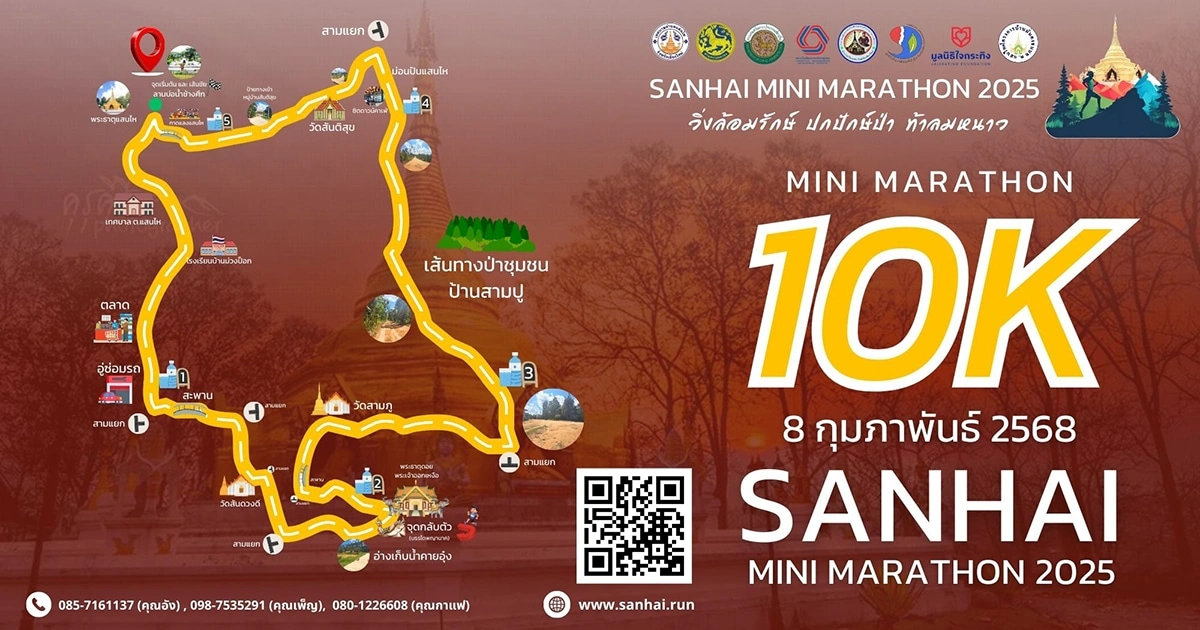 แสนไหมินิมาราธอน 2025 การสมัคร